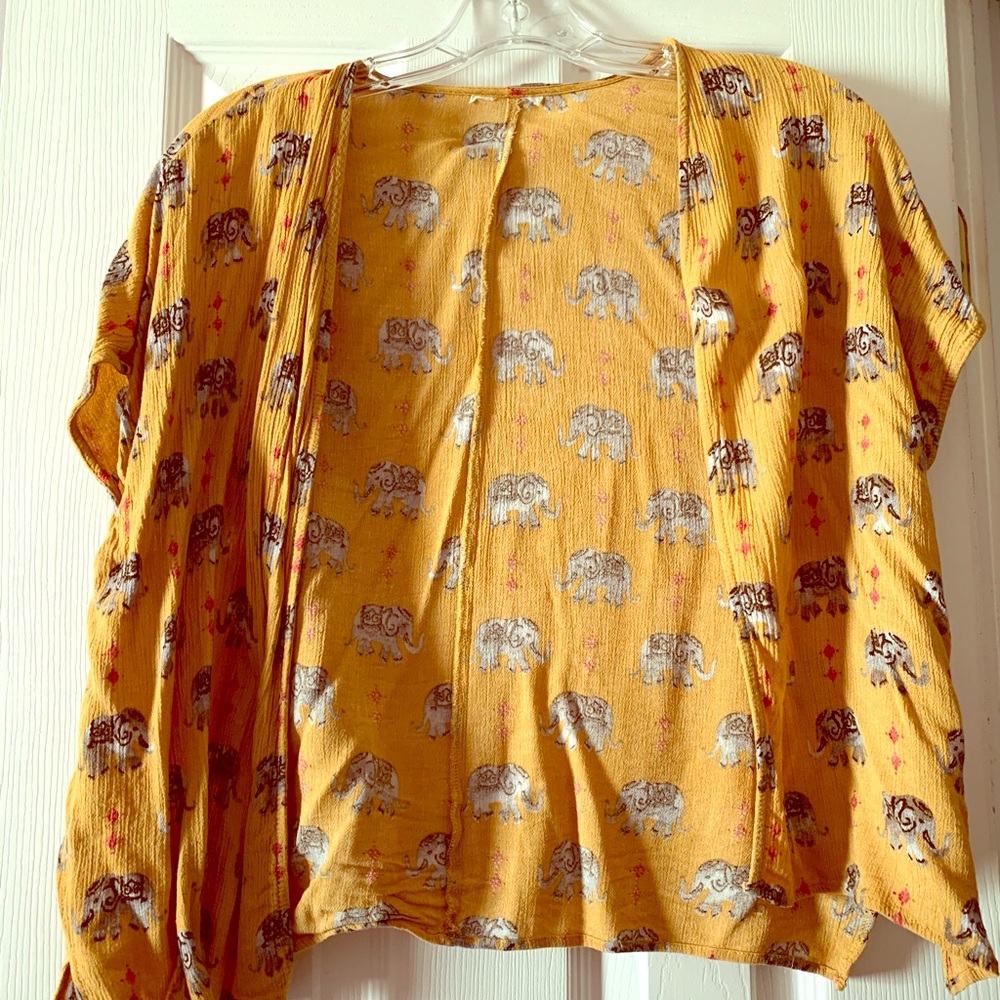 Girls Elephant Duster Size Medium